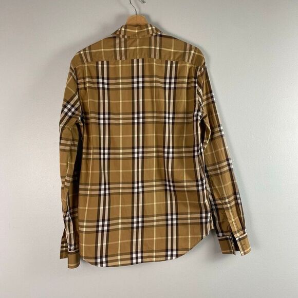 Burberry Brit Men's Nova Check Button-Down Shirt - Size M - Picture 2 of 6